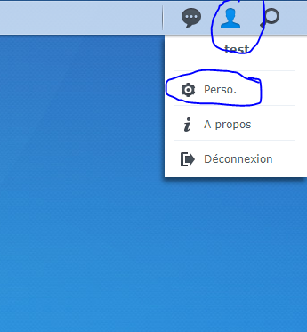 Panneau de configuration