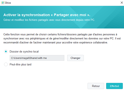 Partage commun