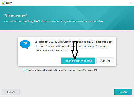 Page de sécurité